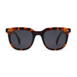 משקפי שמש Sol מסגרת מרובעת בצבע שחור