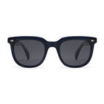 משקפי שמש Sol מסגרת מרובעת בצבע כחול כהה