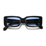 משקפי שמש Ares מסגרת מלבנית בצבע שחור