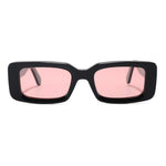 משקפי שמש Ares מסגרת מלבנית בצבע שחור