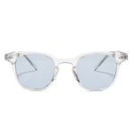 משקפי שמש Aura מסגרת עגולה בצבע שקוף