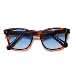 משקפי שמש Odin מסגרת מרובעת בצבע חום הוואנה