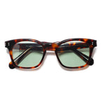 משקפי שמש Odin מסגרת מרובעת בצבע חום הוואנה