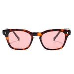 משקפי שמש Odin מסגרת מרובעת בצבע חום הוואנה