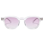 משקפי שמש Raia מסגרת עגולה בצבע שקוף